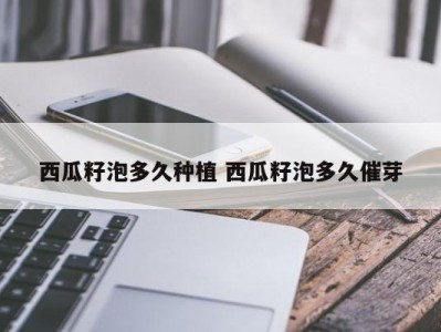 西瓜籽泡多久种植 西瓜籽泡多久催芽
