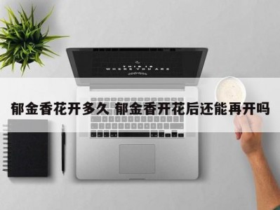 郁金香花开多久 郁金香开花后还能再开吗