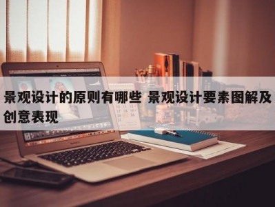景观设计的原则有哪些 景观设计要素图解及创意表现