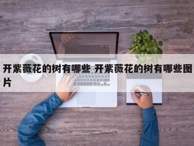 开紫薇花的树有哪些 开紫薇花的树有哪些图片