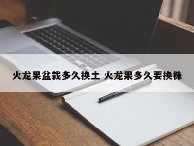 火龙果盆栽多久换土 火龙果多久要换株