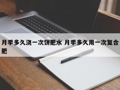 月季多久浇一次饼肥水 月季多久用一次复合肥