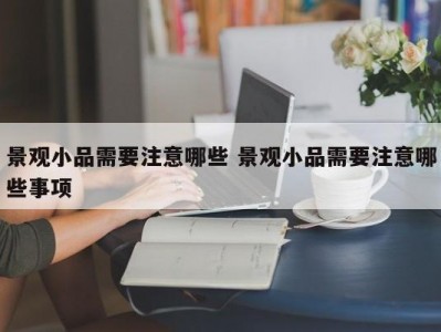 景观小品需要注意哪些 景观小品需要注意哪些事项