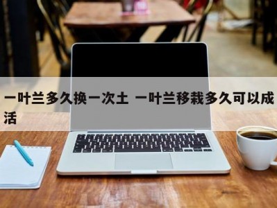 一叶兰多久换一次土 一叶兰移栽多久可以成活