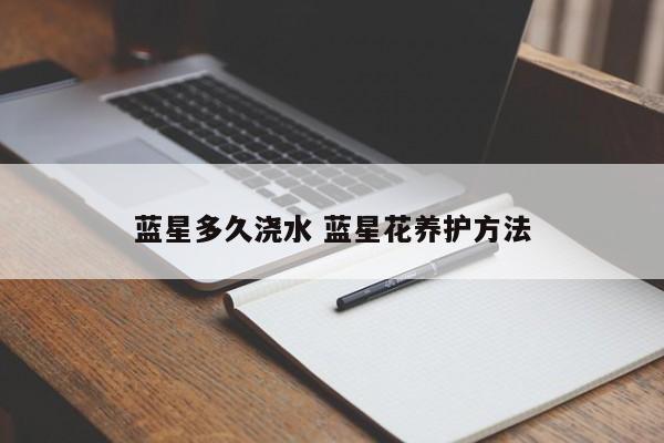 蓝星多久浇水 蓝星花养护方法